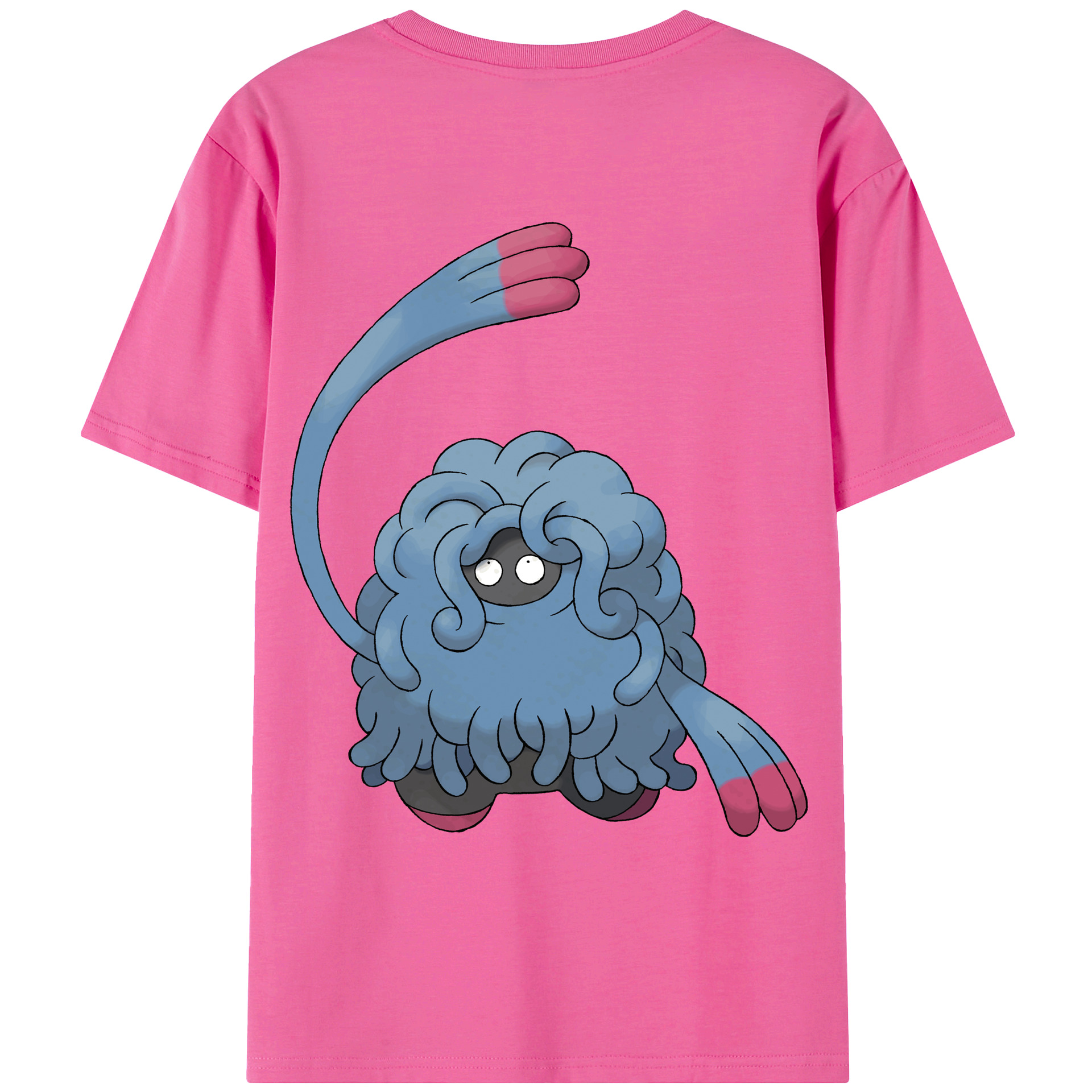 （画像用） ポケットモンスター Pokémon レディース半袖Tシャツ(バックプリント)